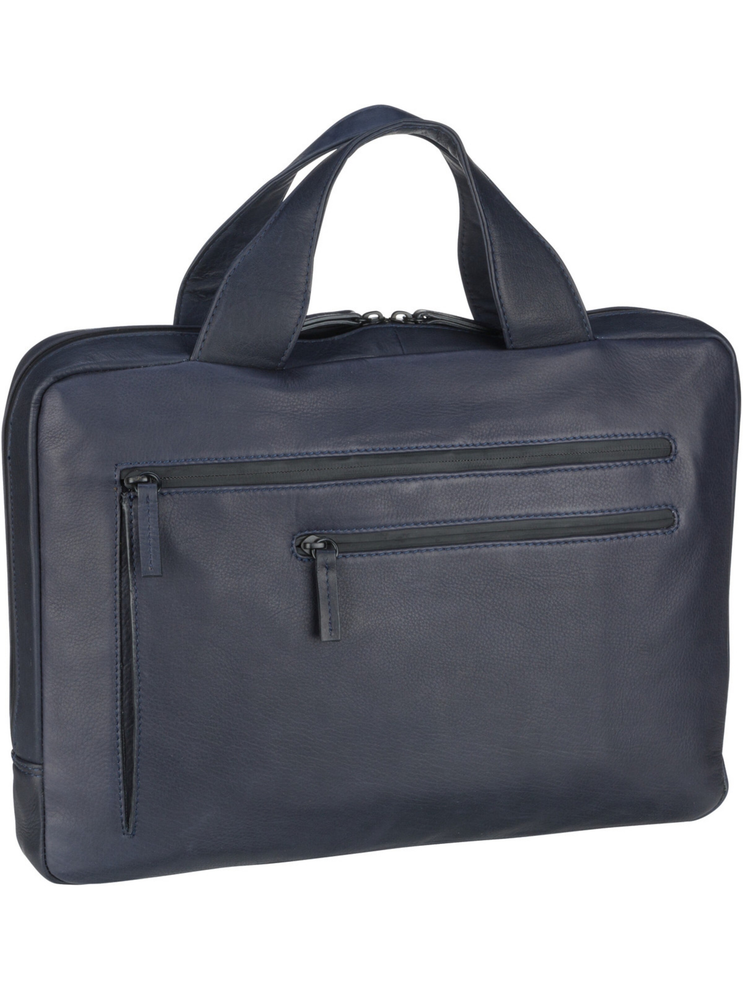 Porte-documents LEONHARD HEYDEN en bleu : devant