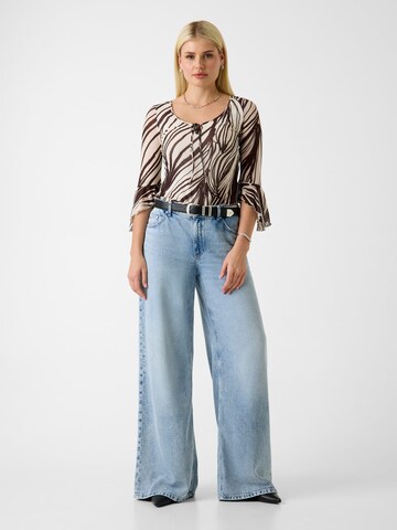 GUESS Blouse 'Zebra' in Beige