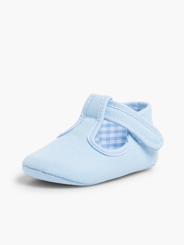Pisamonas - Zapatos primeros pasos en azul: frente