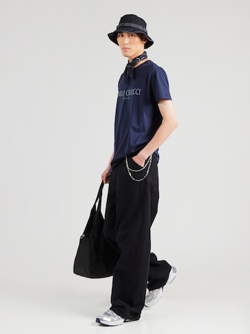 T-Shirt 'Di Comun' Carlo Colucci en bleu