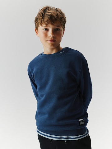NAME IT - Sudadera en azul: frente
