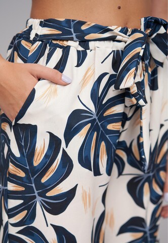 Cloud5ive Wide Leg Hose in Blau