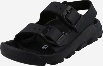 Sandale de la BIRKENSTOCK pe negru: față