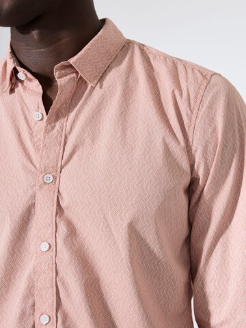 GARCIA Regular fit Overhemd in Oranje