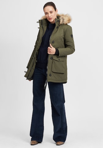 Oxmo Winterparka 'Acta' in Groen