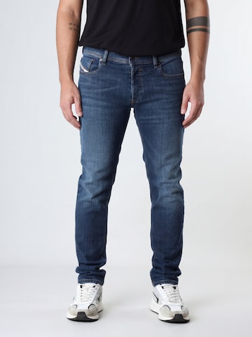 DIESEL Skinny Jeansy 'TROXER' w kolorze niebieski: przód