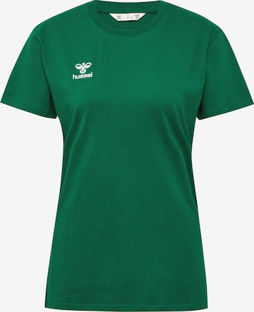 Hummel Functioneel shirt 'Go 2.0' in Groen: voorkant