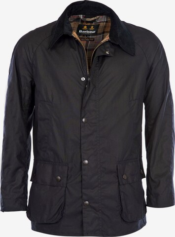 Barbour Φθινοπωρινό και ανοιξιάτικο μπουφάν 'Barbour Ashby Wax' σε μπλε: μπροστά