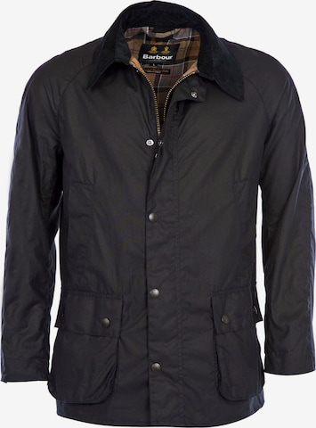 Barbour Between-Season Jacket 'Barbour Ashby Wax' in Blue: front