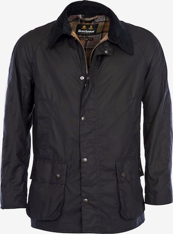 Barbour Tussenjas 'Barbour Ashby Wax' in Blauw: voorkant