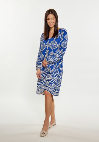 Usha Dress in Blue