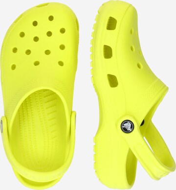 dzeltens Crocs Vaļējas kurpes 'Classic'