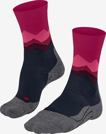 FALKE Sportsocken 'TK2 Explore' in Blau: Vorderseite