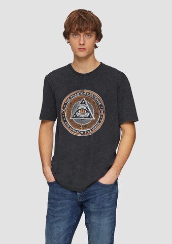 QS Shirt in Black: front