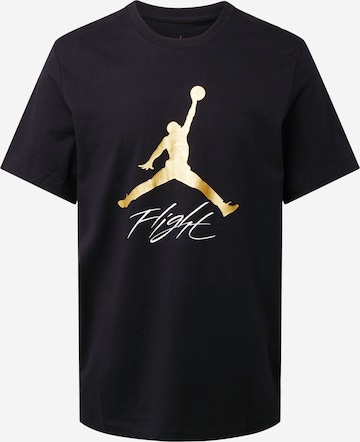 Jordan Koszulka 'JUMPMAN FLIGHT' w kolorze czarny: przód