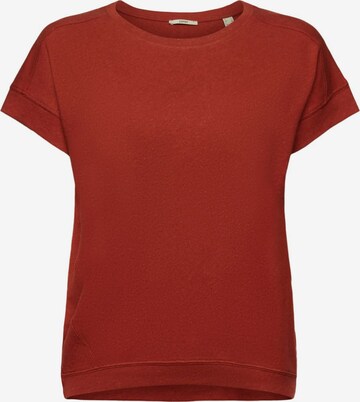 T-shirt ESPRIT en rouge : devant