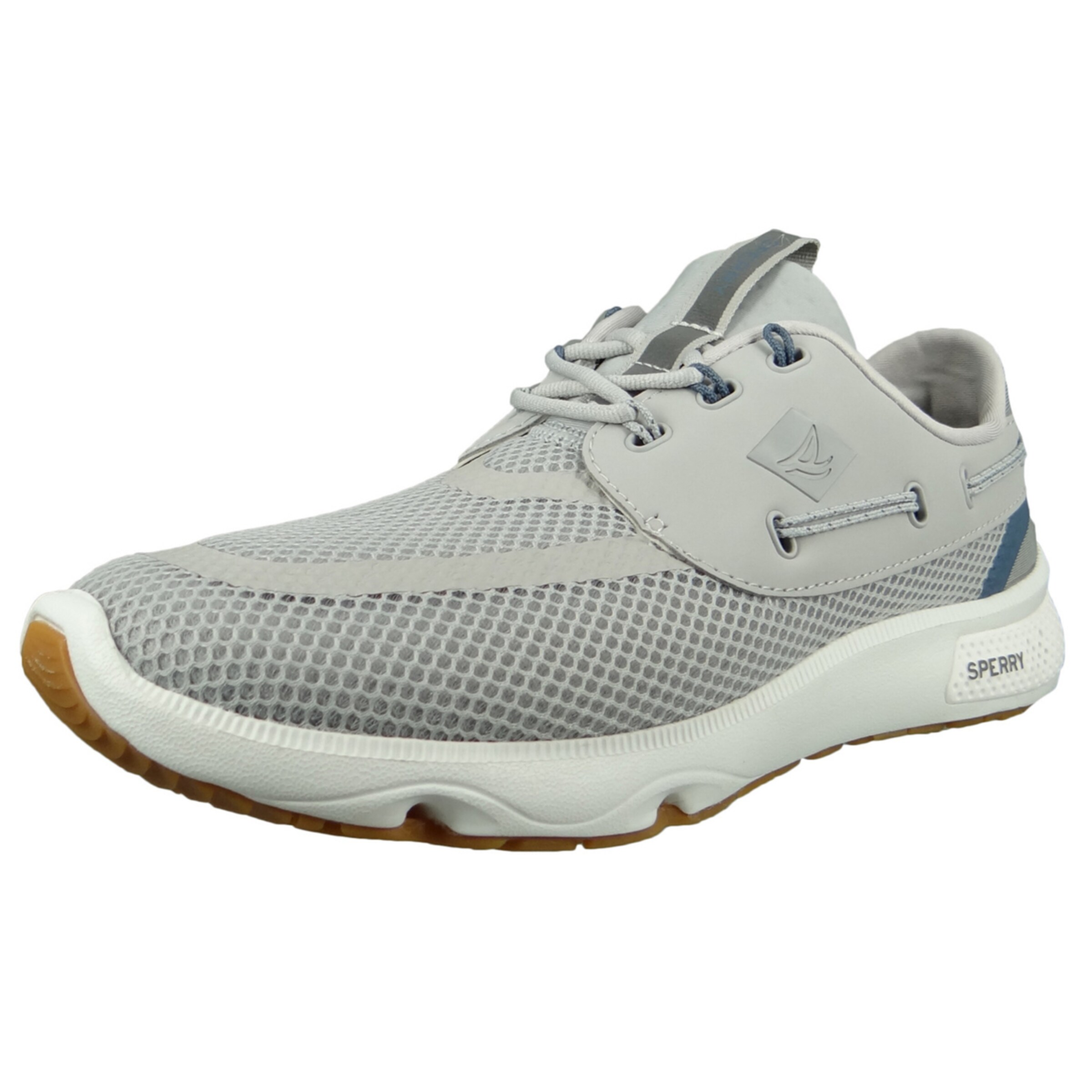 Baskets basses SPERRY en gris : devant