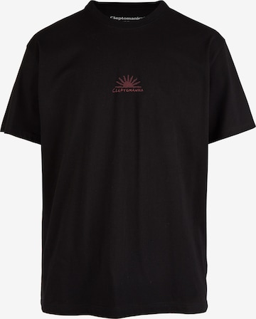 Cleptomanicx Shirt 'Ancient Secrets' in Black: front