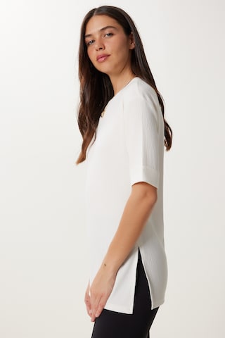 Happiness İstanbul Bluse in Weiß