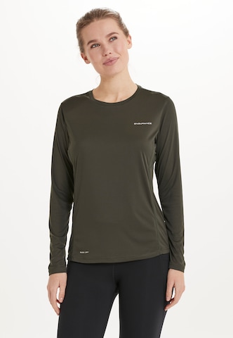 ENDURANCE Funktionsbluse 'Milly' i grøn: forside