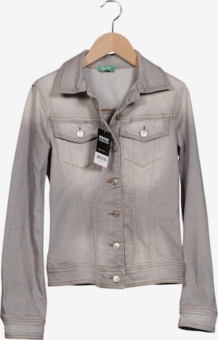 UNITED COLORS OF BENETTON Jacke S in Grau: Vorderseite