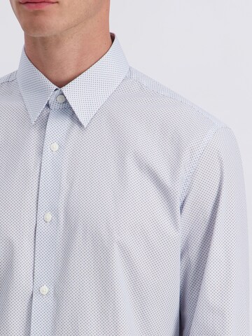Coupe regular Chemise PIERRE CARDIN en bleu
