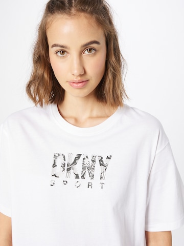 DKNY Performance Koszulka funkcyjna w kolorze biały