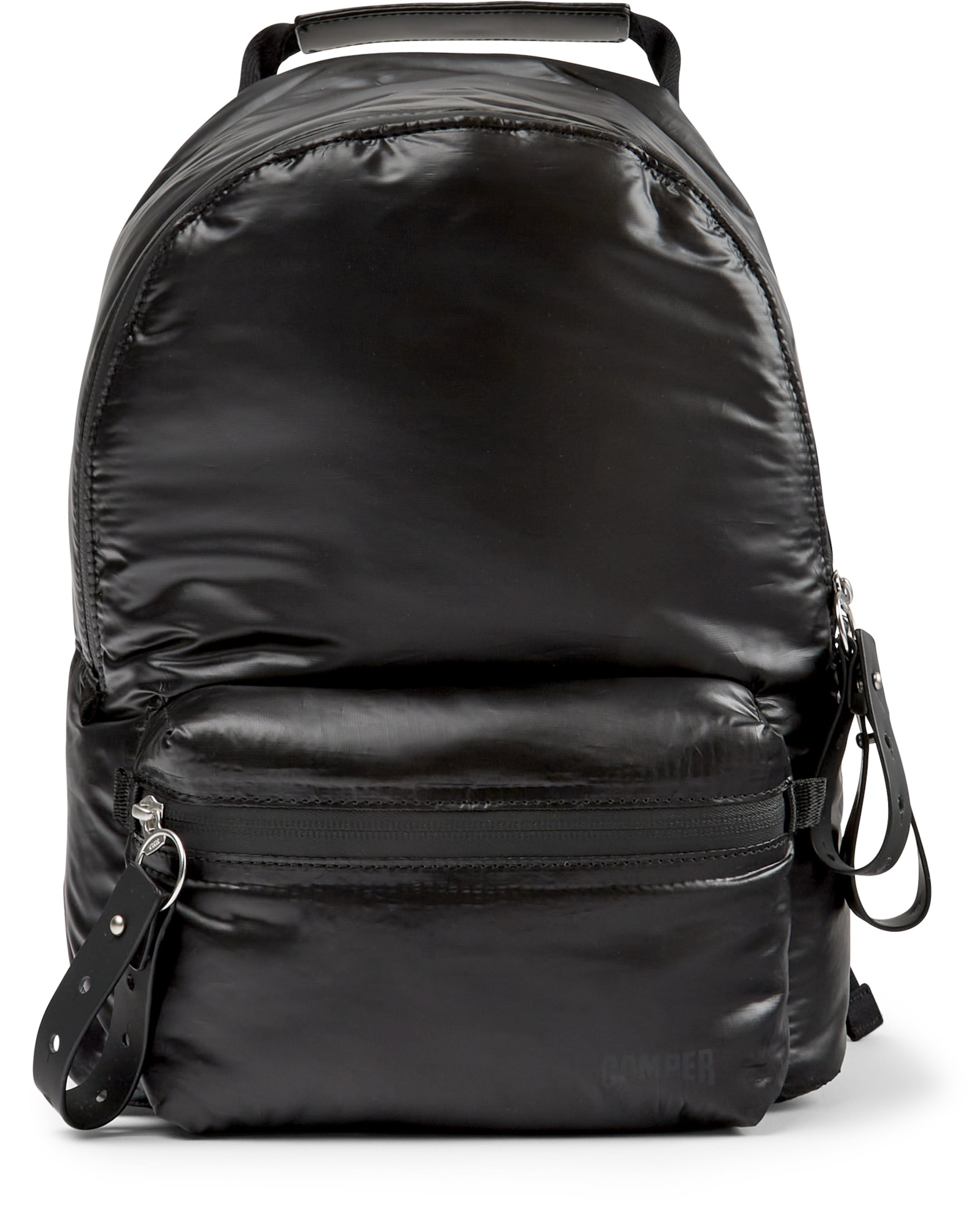 CAMPER Rücksacke ' Ado ' in Schwarz: Vorderseite