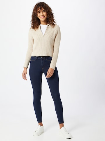 VILA - Skinny Jeggings en azul