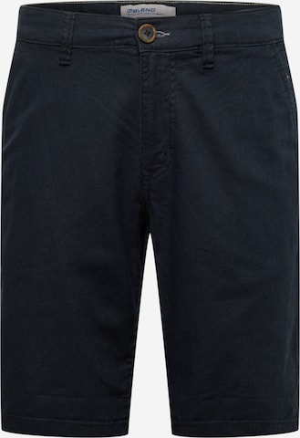 BLEND - Pantalón chino en negro: frente