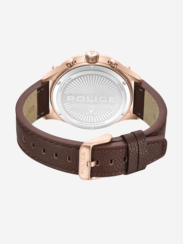 POLICE Analog watch 'Wadden' in Brown