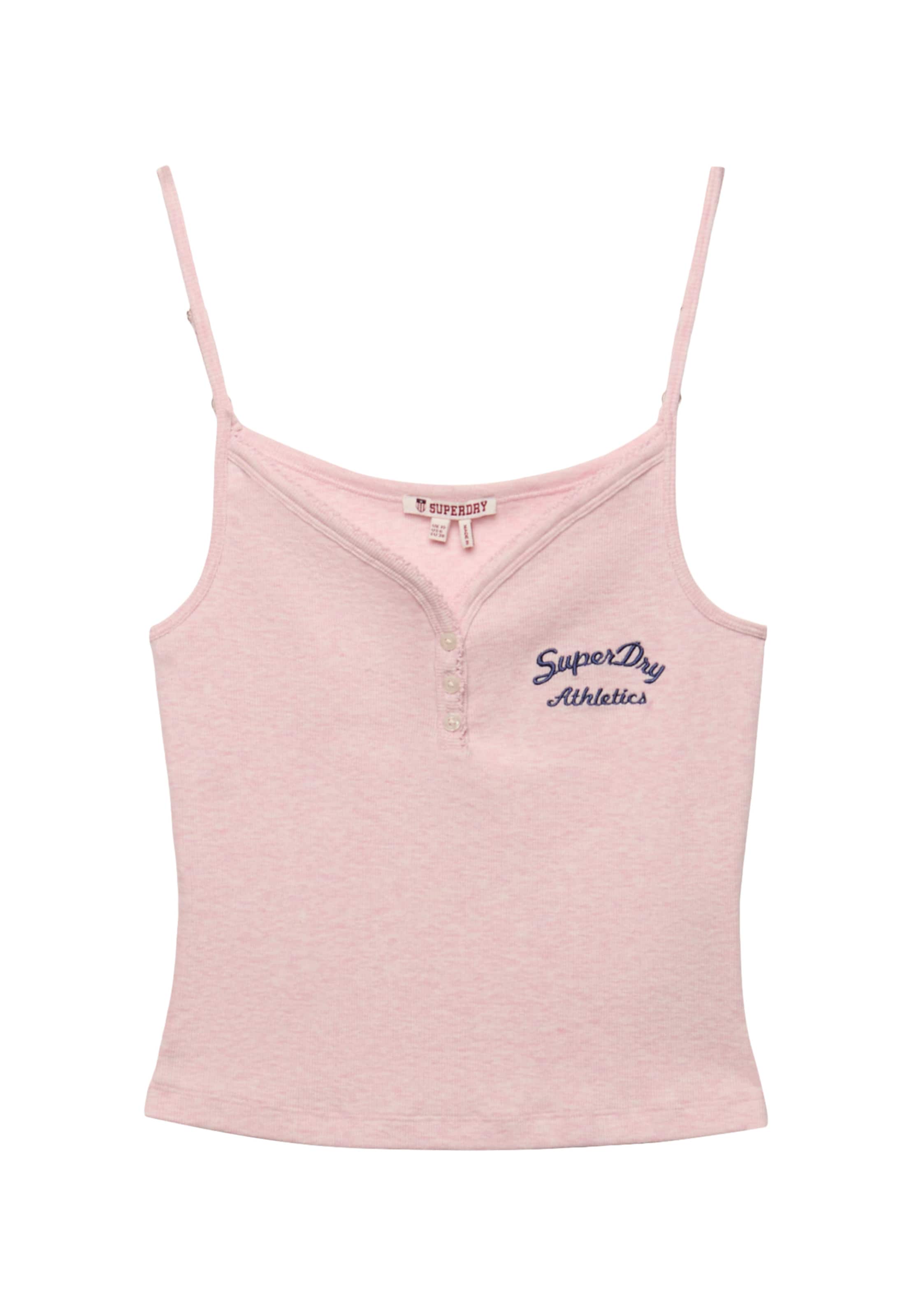 Superdry & Co Haut en bleu / rose, Vue avec produit