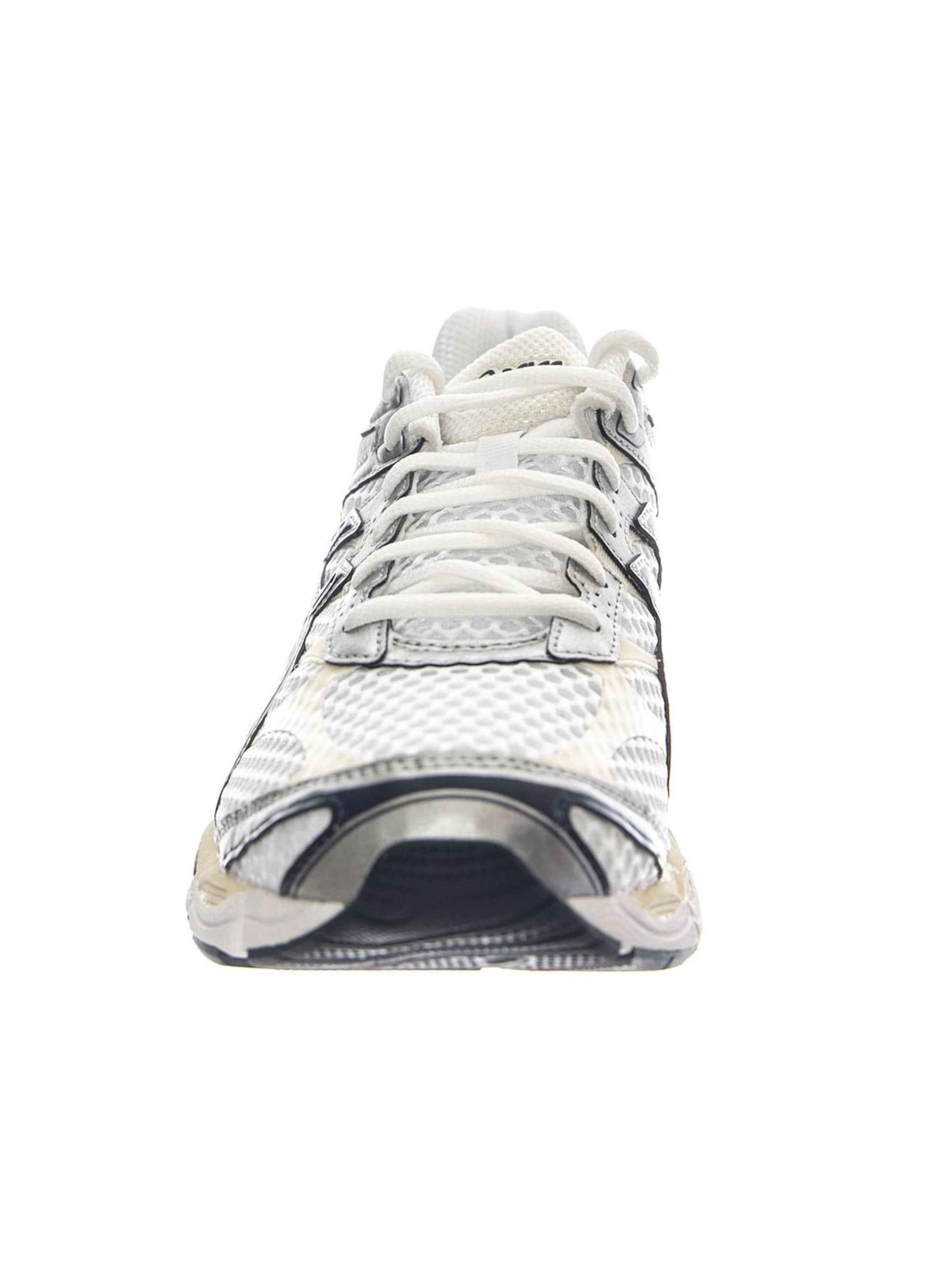 ASICS Athletic lace-up shoe 'Gel-Cumulus 16 White/Midnight' in Blue