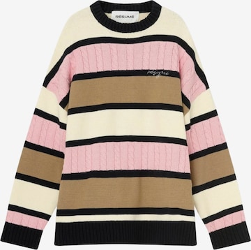 Résumé Neulepaita ' KarloRS ' värissä vaaleanpunainen: etupuoli