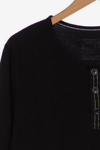 CAMP DAVID Shirt in XL in Black