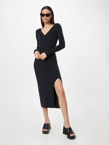 Rochie tricotat 'CHASE' de la Abercrombie & Fitch pe negru