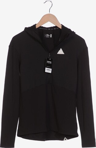 Maloja Sweatshirt & Zip-Up Hoodie in L in Black: front