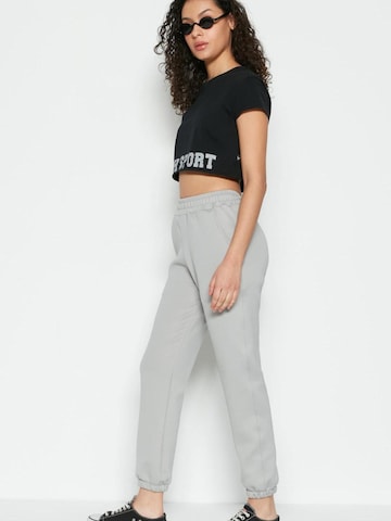 C&City Tapered Broek in Grijs