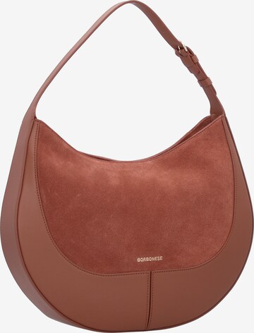 Borbonese Shoulder Bag in Brown