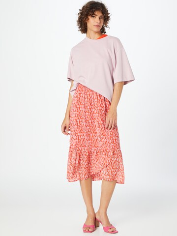 PIECES Skirt 'JIO' in Red