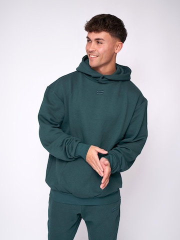 Fortex Fitness Trui 'Essential Oversized Hoodie' in Groen