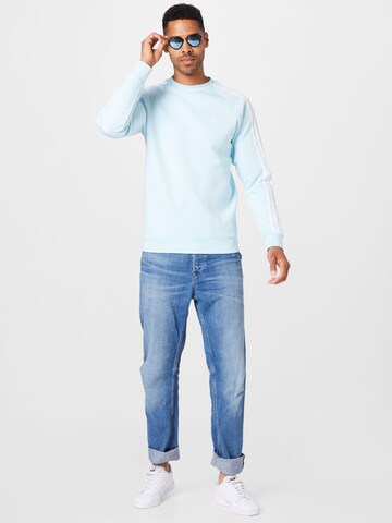 ADIDAS ORIGINALS Regular fit Sweatshirt 'Adicolor Classics 3-Stripes' in Blauw