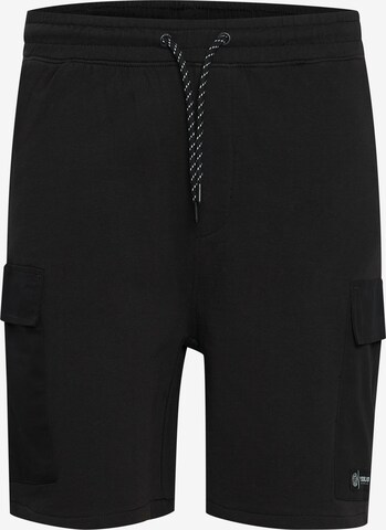 !Solid Regular Sweatshorts 'Barett' in Schwarz: predná strana