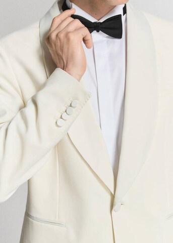 MANGO MAN Slim Fit Sakko 'Cannes' in Weiß