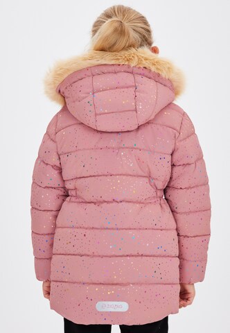 ZigZag Winter Jacket 'Astrid' in Pink