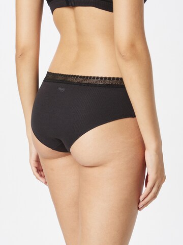 SLOGGI Panty 'GO Ribbed' in Schwarz