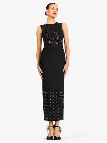 Kraimod Abendkleid in Schwarz: Vorderseite