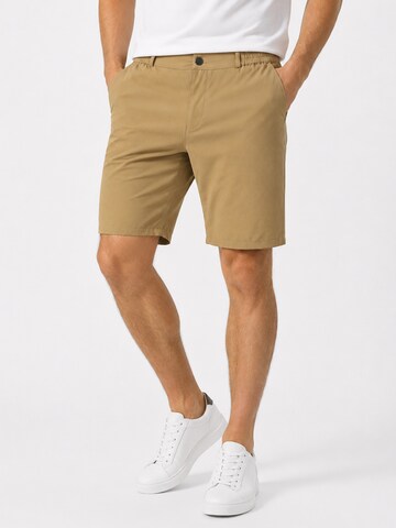 ALLTHEMEN Regular Trachtenhose 'Luftzug' in Braun