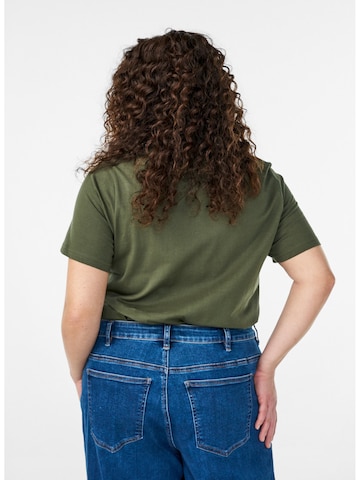 Zizzi Shirt 'MALLI' in Green