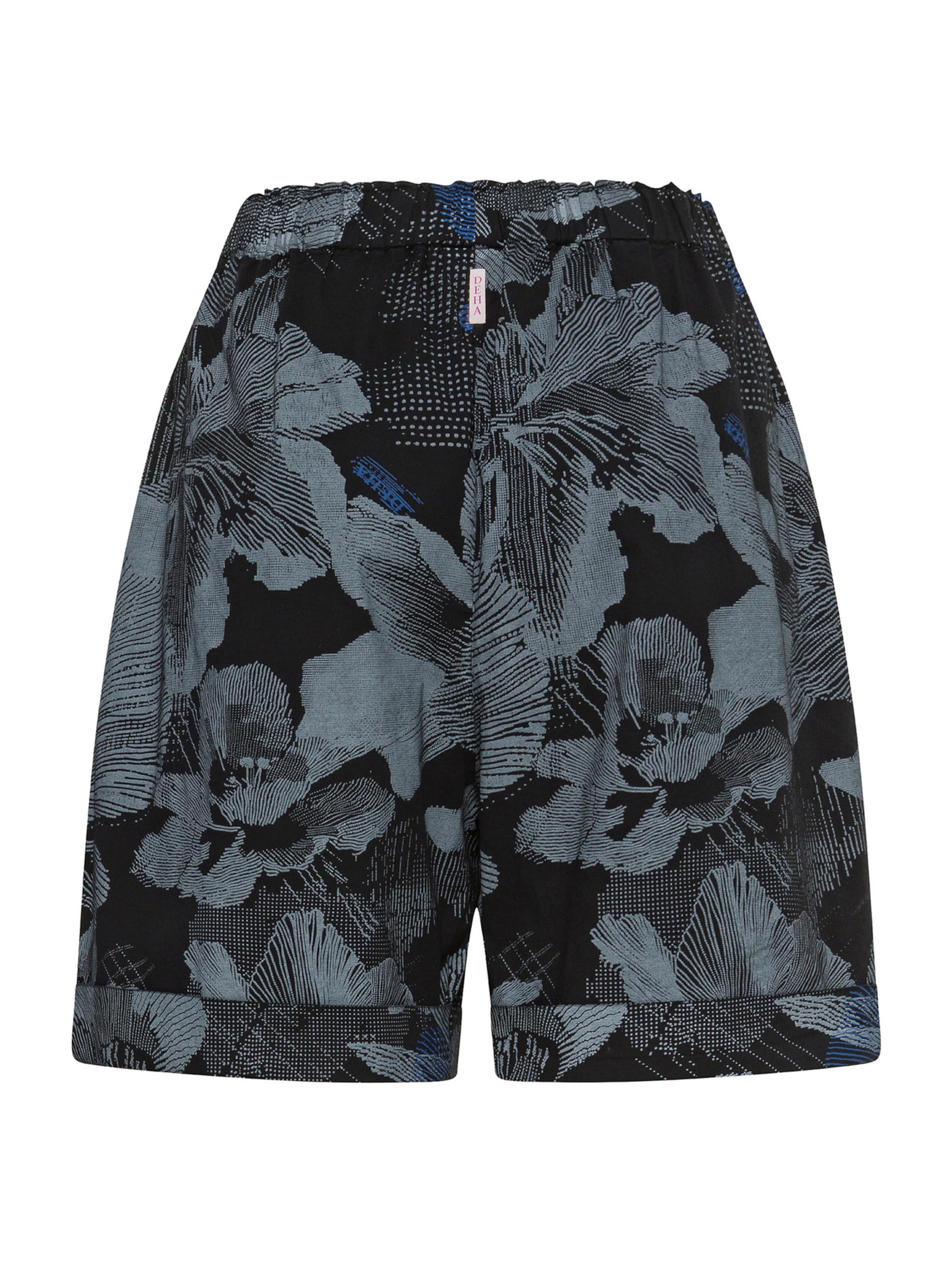 DEHA Regular Trousers in Black